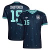 Fußball Trikot Deutschland N. Schlotterbeck 15 Auswärts WM 2026