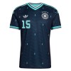 Fußball Trikot Deutschland N. Schlotterbeck 15 Auswärts WM 2026