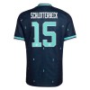 Fußball Trikot Deutschland N. Schlotterbeck 15 Auswärts WM 2026