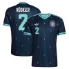 Fußball Trikot Deutschland Rudiger 2 Auswärts WM 2026