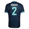 Fußball Trikot Deutschland Rudiger 2 Auswärts WM 2026 - Kinder