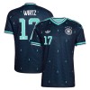 Fußball Trikot Deutschland Wirtz 17 Auswärts WM 2026