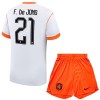 Fußball Trikot Niederlande F. De Jong 21 Auswärts WM 2026 - Kinder Fußball Trikot Niederlande F. De Jong 21 Auswärts WM 2026 - Kinder