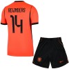 Fußball Trikot Niederlande Reijnders 14 Heim WM 2026 - Kinder