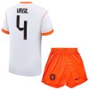 Fußball Trikot Niederlande Virgil 4 Auswärts WM 2026 - Kinder