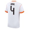 Fußball Trikot Niederlande Virgil 4 Auswärts WM 2026 - Kinder