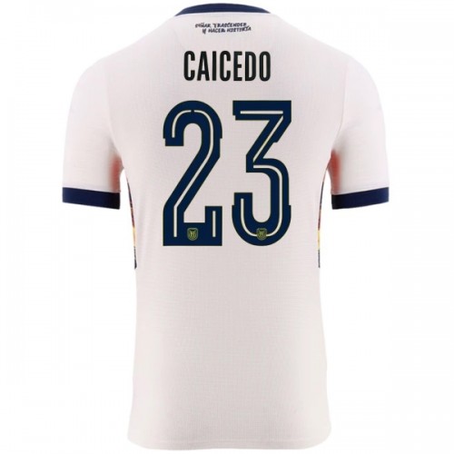 Fußball Trikot Ecuador Caicedo 23 Ausweich WM 2026 Fußball Trikot Ecuador Caicedo 23 Ausweich WM 2026