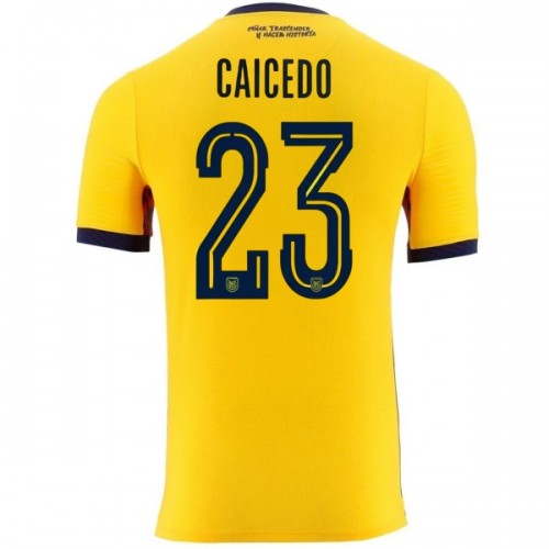 Fußball Trikot Ecuador Caicedo 23 Heim WM 2026 Fußball Trikot Ecuador Caicedo 23 Heim WM 2026