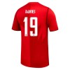 Fußball Trikot Kanada Davies 19 Heim WM 2026
