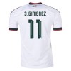 Fußball Trikot Mexiko S.Gimenez 11 Auswärts WM 2026