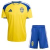 Fußball Trikot Schweden Heim WM 2026 - Kinder Fußball Trikot Schweden Heim WM 2026 - Kinder