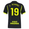 Fußball Trikot Atlético Madrid J. Alvarez 19 Auswärts 2026-27 Fußball Trikot Atlético Madrid J. Alvarez 19 Auswärts 2026-27