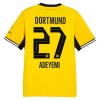 Fußball Trikot Borussia Dortmund Adeyemi 27 Heim 2026-27