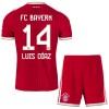Fußball Trikot FC Bayern München Luis Diaz 14 Heim 2026-27 - Kinder