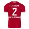 Fußball Trikot FC Bayern München Upamecano 2 Heim 2026-27 Fußball Trikot FC Bayern München Upamecano 2 Heim 2026-27