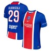 Fußball Trikot Paris Saint-Germain Bradley Barcola 29 Heim 2026-27 Fußball Trikot Paris Saint-Germain Bradley Barcola 29 Heim 2026-27