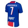 Fußball Trikot Paris Saint-Germain Kvaratskhelia 7 Heim 2026-27 - Kinder