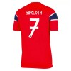 Fußball Trikot Norwegen Sorloth 7 Heim WM 2026 Fußball Trikot Norwegen Sorloth 7 Heim WM 2026
