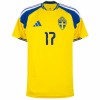 Fußball Trikot Schweden Gyokeres 17 Heim WM 2026