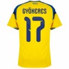 Fußball Trikot Schweden Gyokeres 17 Heim WM 2026