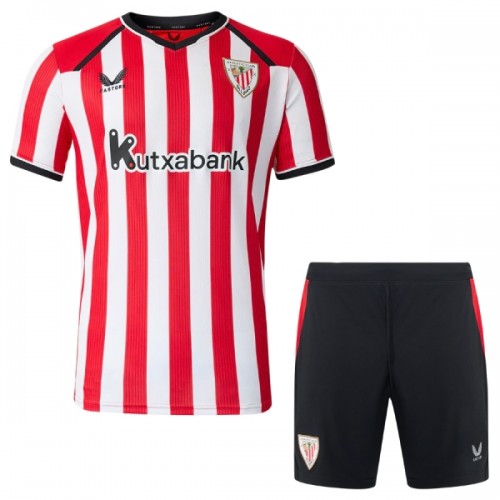 Fußball Trikot Athletic Bilbao Heim 2026-27 - Kinder Fußball Trikot Athletic Bilbao Heim 2026-27 - Kinder