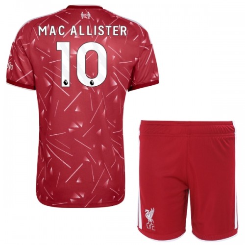 Fußball Trikot Liverpool Mac Allister 10 Heim 2026-27 - Kinder Fußball Trikot Liverpool Mac Allister 10 Heim 2026-27 - Kinder