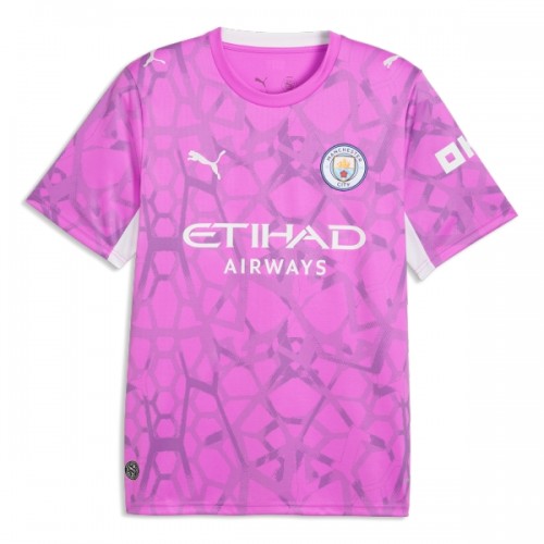 Fußball Trikot Manchester City Auswärts Torwart 2026-27 Rosa Fußball Trikot Manchester City Auswärts Torwart 2026-27 Rosa