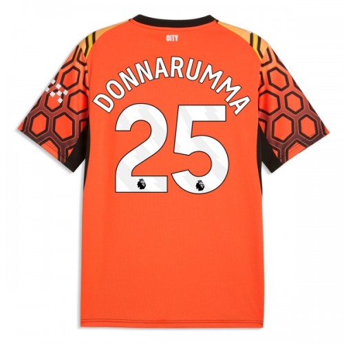 Fußball Trikot Manchester City Donnarumma 25 Orange Version Torwart Ausweich 2026-27 Fußball Trikot Manchester City Donnarumma 25 Orange Version Torwart Ausweich 2026-27