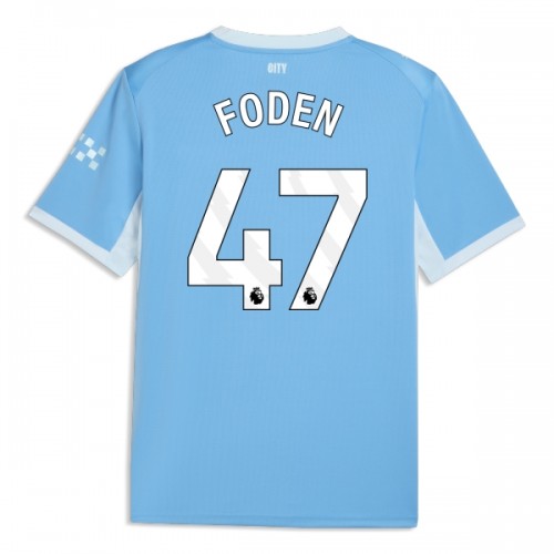 Fußball Trikot Manchester City Foden 47 Heim 2026-27 Fußball Trikot Manchester City Foden 47 Heim 2026-27