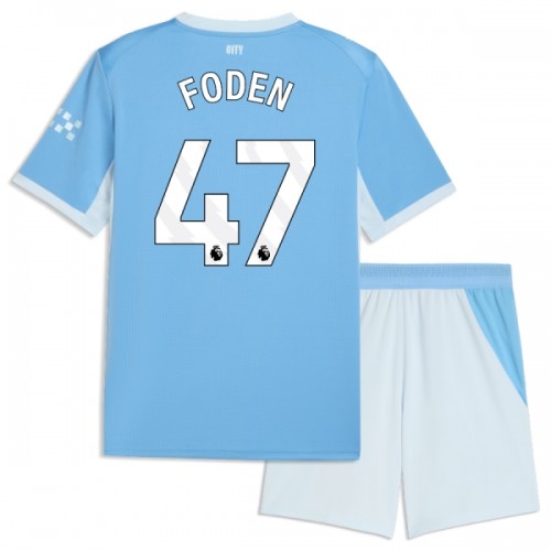 Fußball Trikot Manchester City Foden 47 Heim 2026-27 - Kinder Fußball Trikot Manchester City Foden 47 Heim 2026-27 - Kinder