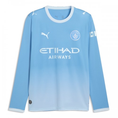 Fußball Trikot Manchester City Heim Langärmlig 2026-27 Fußball Trikot Manchester City Heim Langärmlig 2026-27