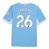 Fußball Trikot Manchester City Savinho 26 Heim 2026-27 Fußball Trikot Manchester City Savinho 26 Heim 2026-27