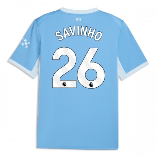 Fußball Trikot Manchester City Savinho 26 Heim 2026-27 Fußball Trikot Manchester City Savinho 26 Heim 2026-27