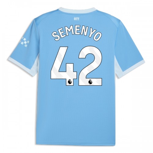 Fußball Trikot Manchester City Semenyo 42 Heim 2026-27 Fußball Trikot Manchester City Semenyo 42 Heim 2026-27