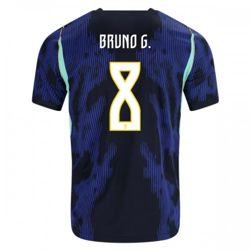 Fußball Trikot Brasilien Bruno Guimaraes 8 Auswärts WM 2026 Fußball Trikot Brasilien Bruno Guimaraes 8 Auswärts WM 2026