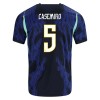 Fußball Trikot Brasilien Casemiro 5 Auswärts WM 2026 Fußball Trikot Brasilien Casemiro 5 Auswärts WM 2026