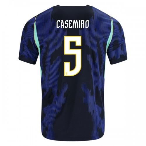 Fußball Trikot Brasilien Casemiro 5 Auswärts WM 2026 Fußball Trikot Brasilien Casemiro 5 Auswärts WM 2026