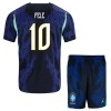 Fußball Trikot Brasilien Pele 10 Auswärts WM 2026 - Kinder Fußball Trikot Brasilien Pele 10 Auswärts WM 2026 - Kinder
