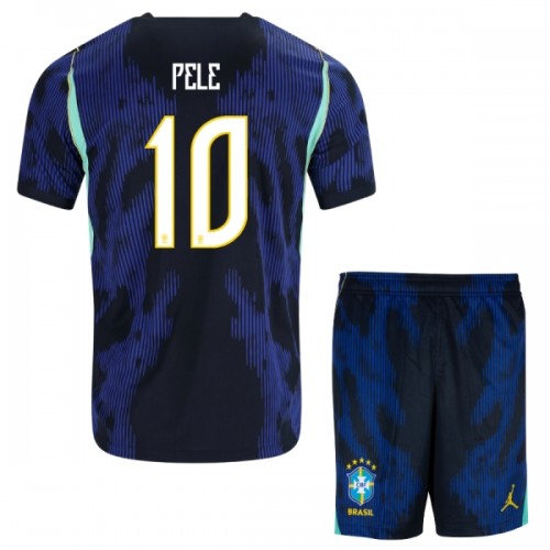 Fußball Trikot Brasilien Pele 10 Auswärts WM 2026 - Kinder Fußball Trikot Brasilien Pele 10 Auswärts WM 2026 - Kinder