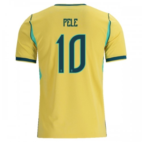 Fußball Trikot Brasilien Pele 10 Heim WM 2026 Fußball Trikot Brasilien Pele 10 Heim WM 2026