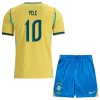Fußball Trikot Brasilien Pele 10 Heim WM 2026 - Kinder