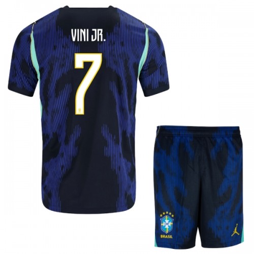 Fußball Trikot Brasilien Vini JR. 7 Auswärts WM 2026 - Kinder Fußball Trikot Brasilien Vini JR. 7 Auswärts WM 2026 - Kinder
