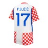 Fußball Trikot Kroatien P. Sucic 17 Heim WM 2026 Fußball Trikot Kroatien P. Sucic 17 Heim WM 2026