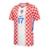 Fußball Trikot Kroatien P. Sucic 17 Heim WM 2026
