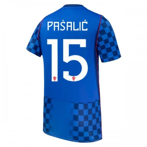 Fußball Trikot Kroatien Pasalic 15 Auswärts WM 2026 Fußball Trikot Kroatien Pasalic 15 Auswärts WM 2026