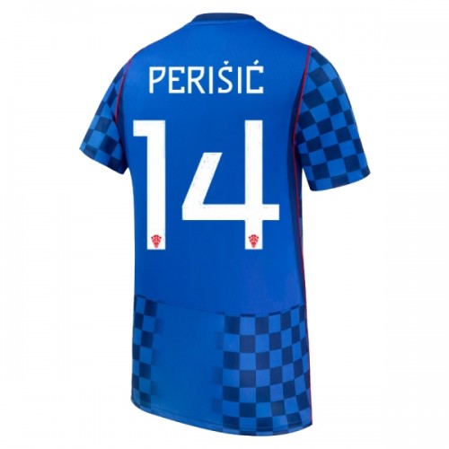 Fußball Trikot Kroatien Perišić 14 Auswärts WM 2026 Fußball Trikot Kroatien Perišić 14 Auswärts WM 2026