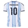 Fußball Trikot Argentinien Maradona 10 Heim WM 2026 - Kinder