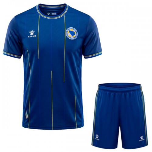 Fußball Trikot Bosnien und Herzegowina Heim WM 2026 - Kinder Fußball Trikot Bosnien und Herzegowina Heim WM 2026 - Kinder