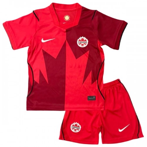 Fußball Trikot Kanada Heim WM 2026 - Kinder Fußball Trikot Kanada Heim WM 2026 - Kinder