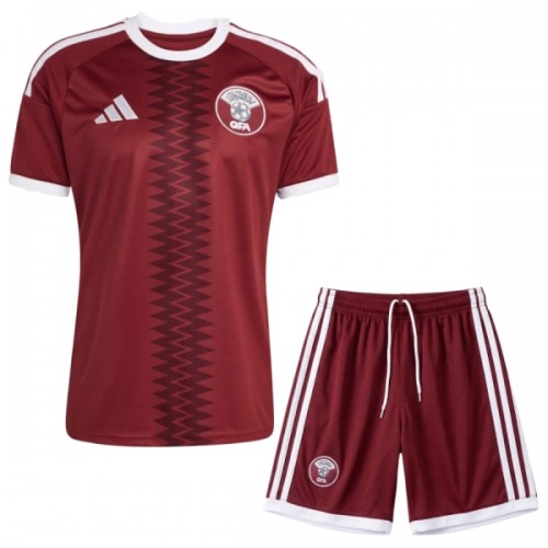 Fußball Trikot Katar Heim WM 2026 - Kinder Fußball Trikot Katar Heim WM 2026 - Kinder